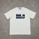 LOUIS VUITTON “DO A KICK FLIP” T-SHIRT WHITE - (L)