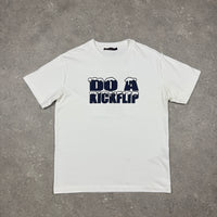 LOUIS VUITTON “DO A KICK FLIP” T-SHIRT WHITE - (L)
