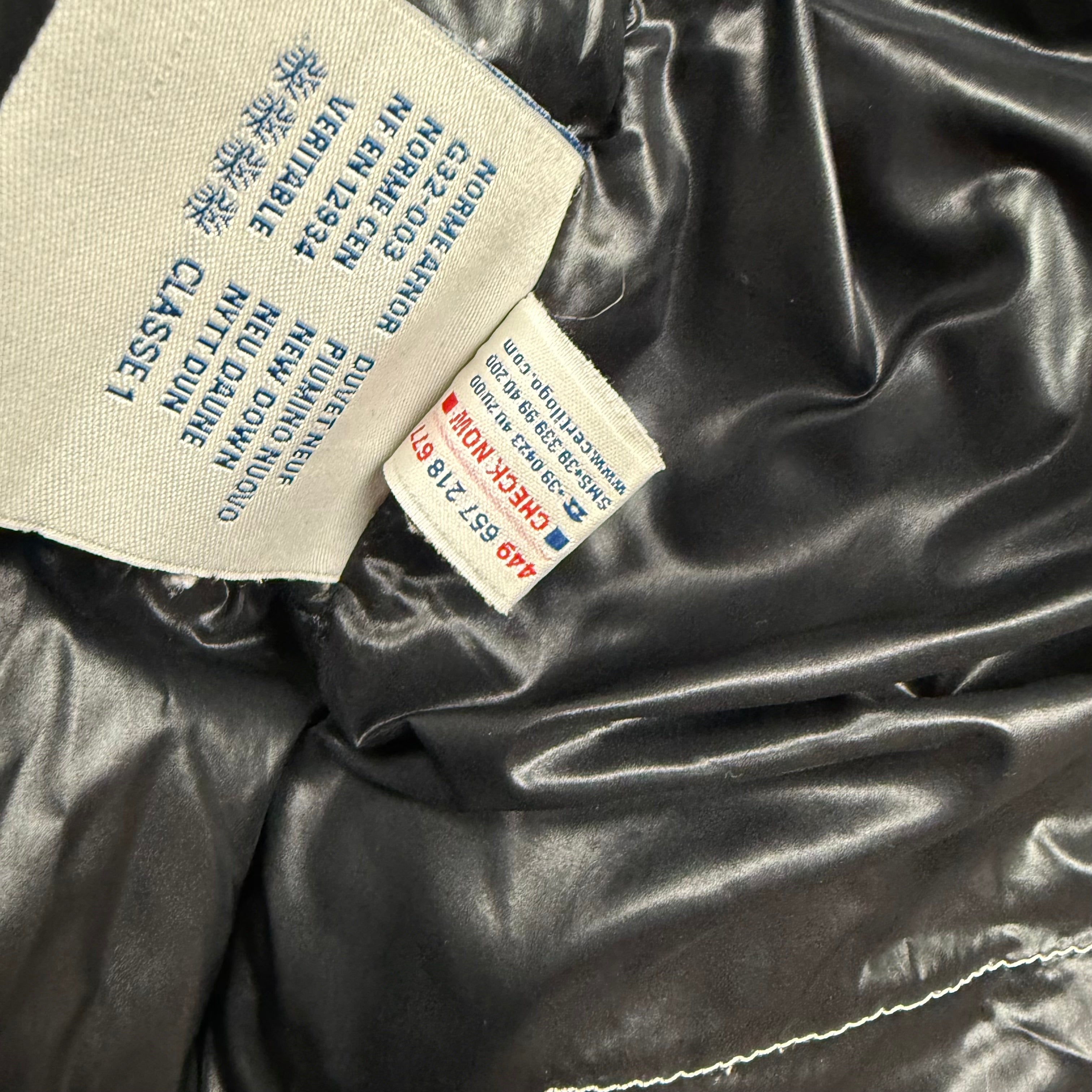 MONCLER MONTGENEVRE JACKET GREY - 1 (S)