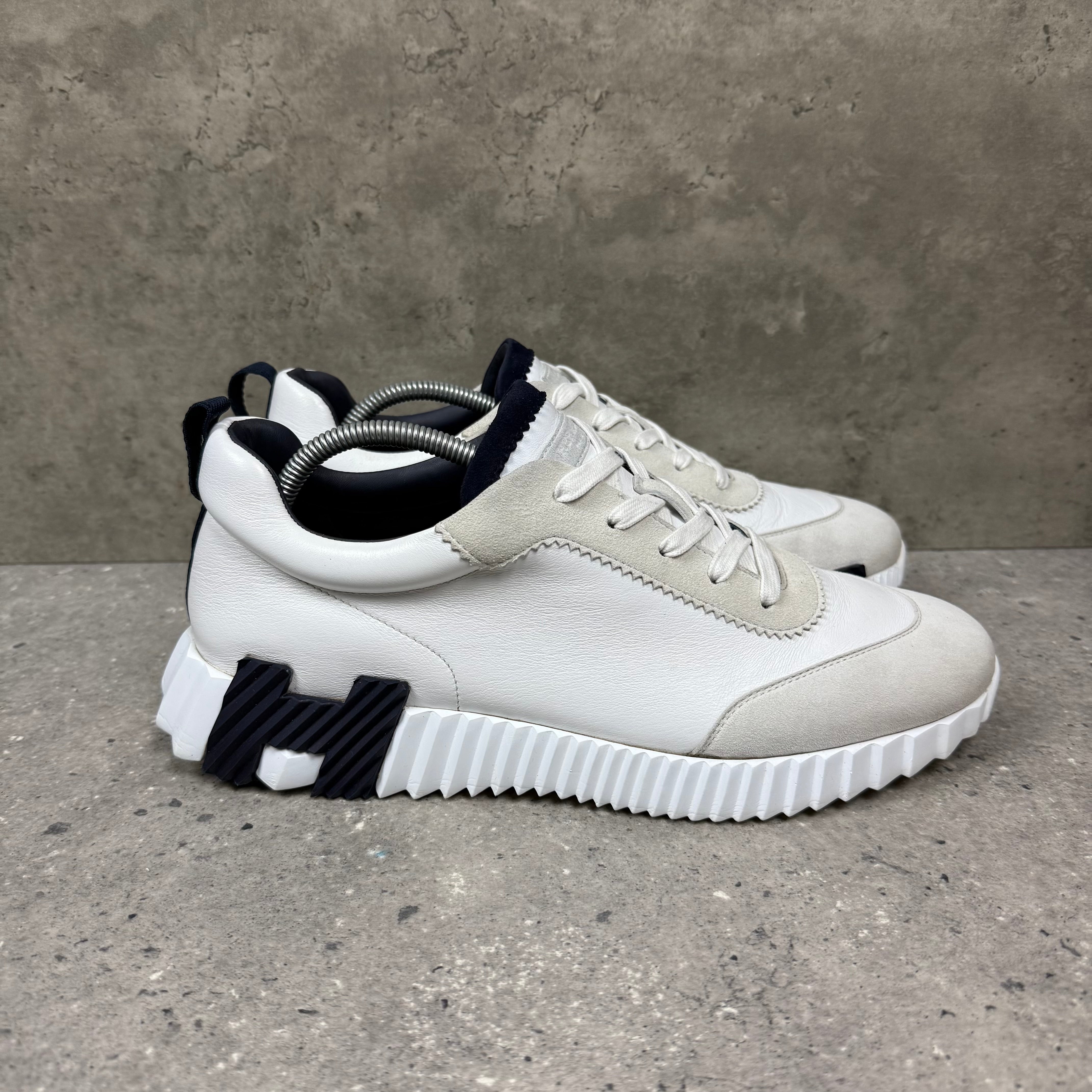 HERMES BOUNCING WHITE/BLACK - (EU43.5 / UK9.5)