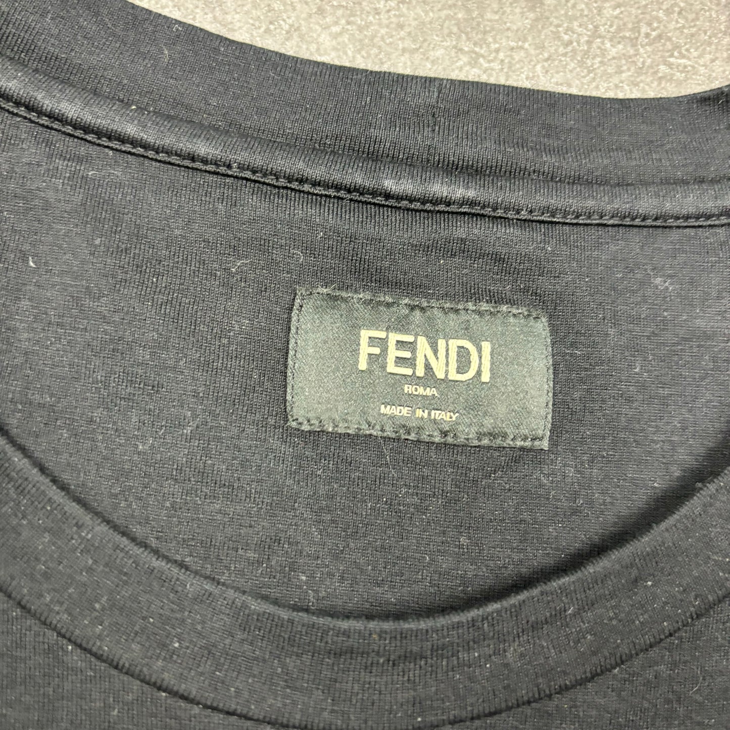 FENDI BUG EYE TEE - WHITE (FITS XS/ S)