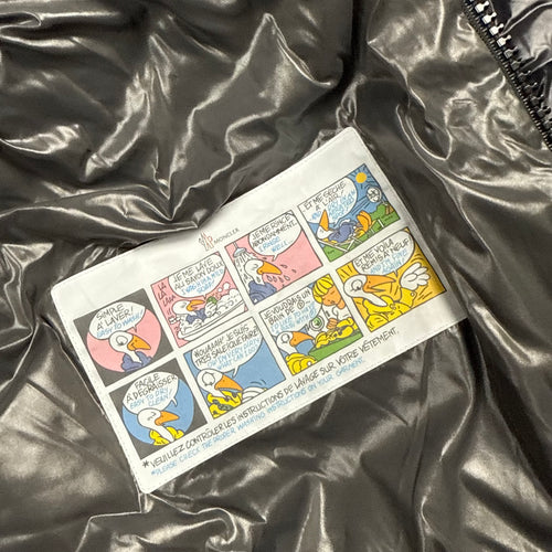 MONCLER MAYA JACKET BLACK - SIZE 5 (XL)