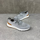 BRUNELLO CUCINELLI KNIT LACE UP SNEAKERS - (EU43 / UK9)