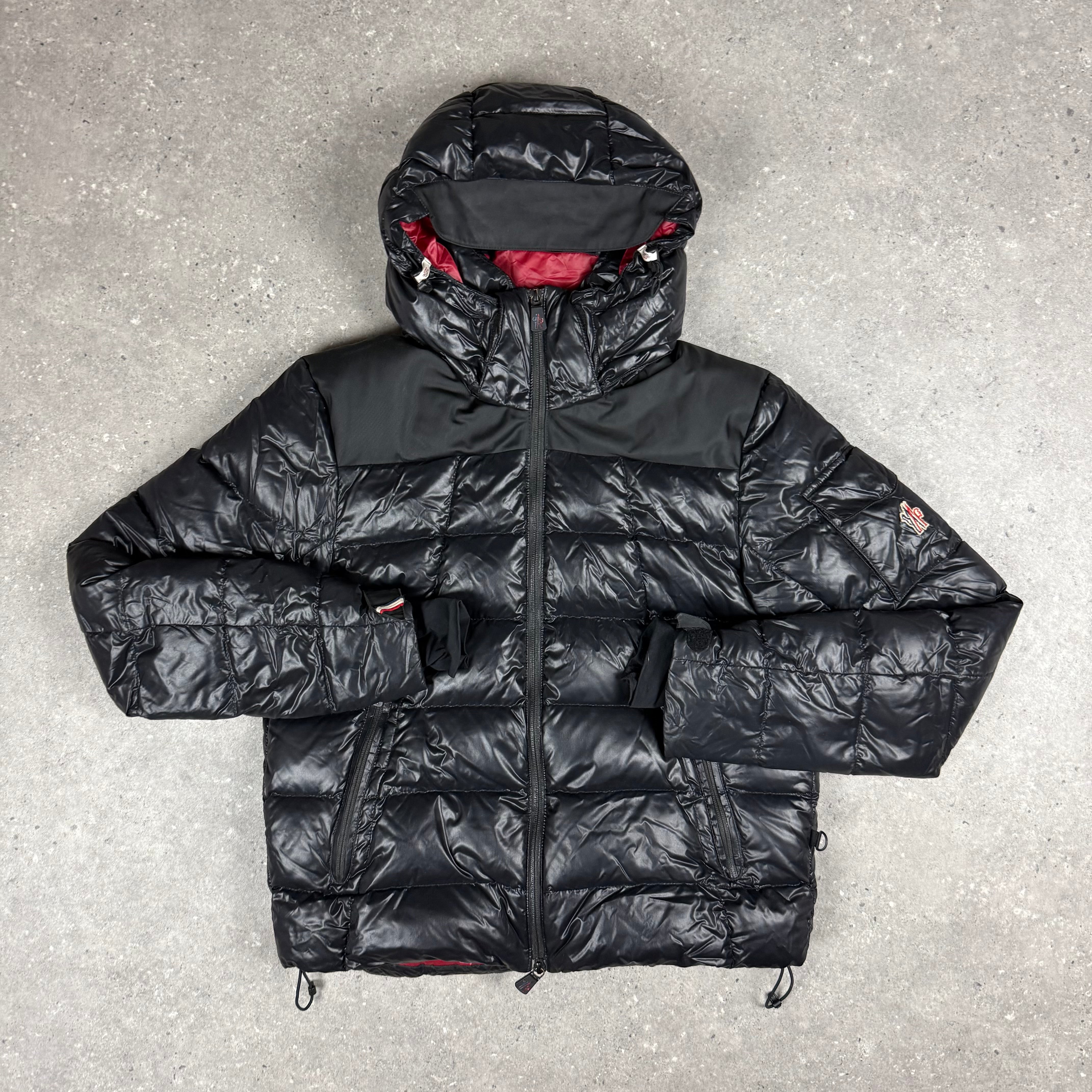MONCLER GRENOBLE JACKET BLACK - 2 (S)