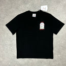 CASABLANCA T-SHIRT - LE PASSAGE - BLACK