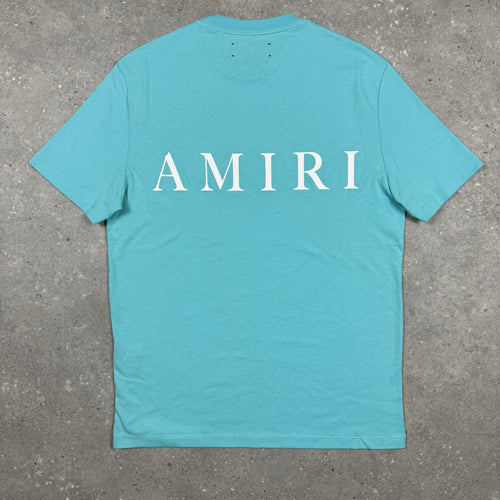 AMIRI MA LOGO T-SHIRT - BABY BLUE