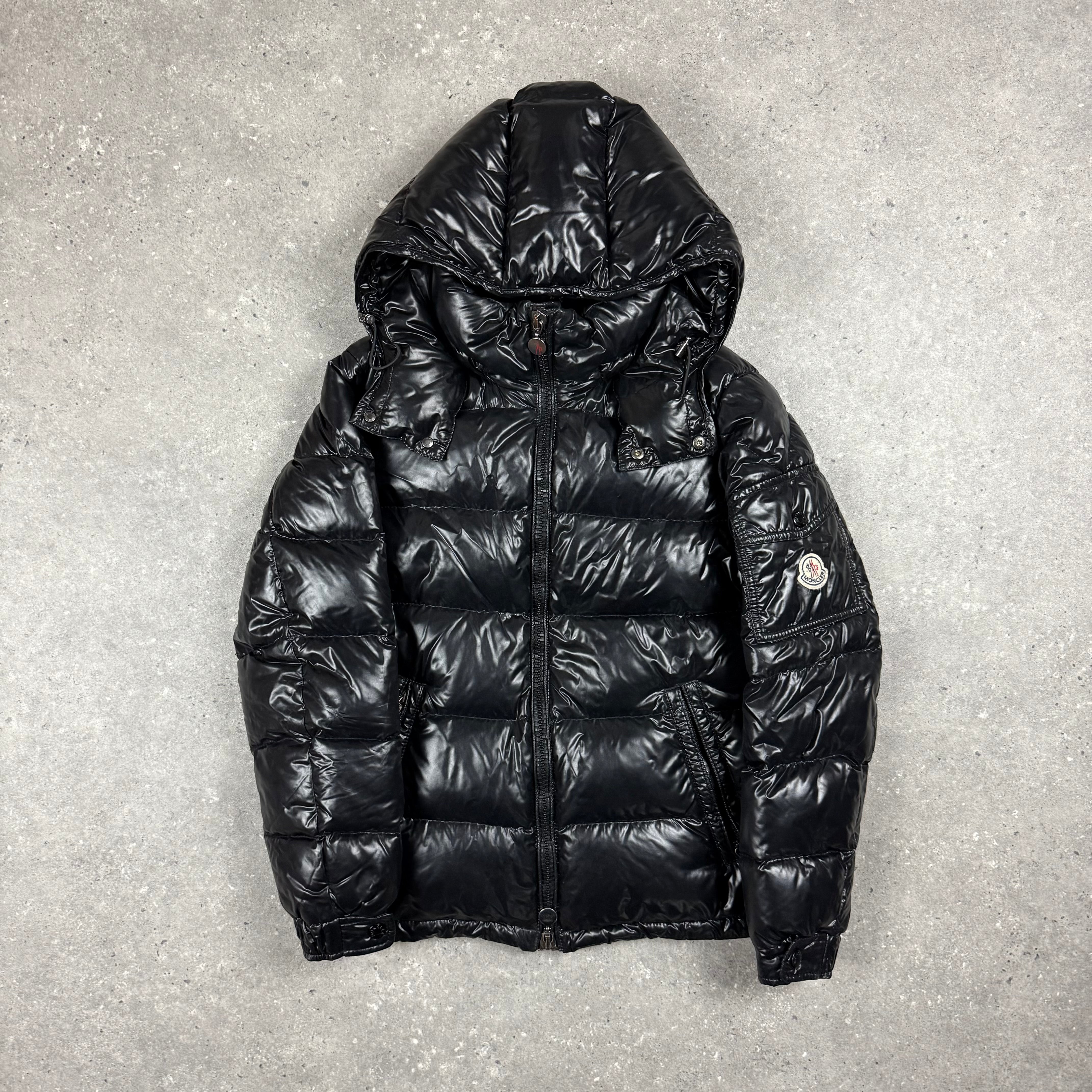 MONCLER MAYA GIUBBOTTO JACKET BLACK - 0 (XS)