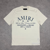 AMIRI COTTON ARTS T-SHIRT - CREAM