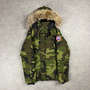 CANADA GOOSE WYNDHAM GREEN CAMO - (S)