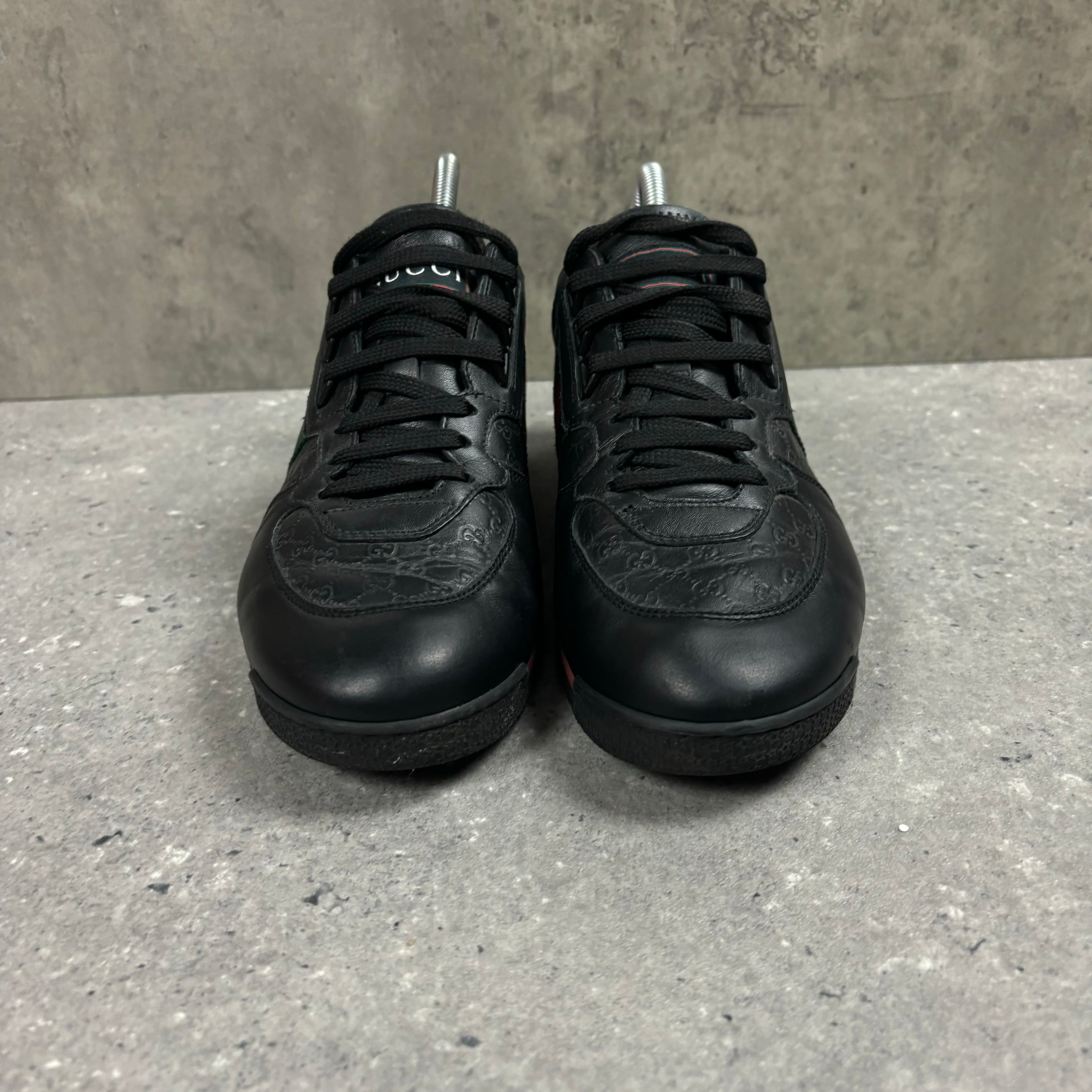 GUCCI TRAINERS BLACK - (EU 40 / UK 6)