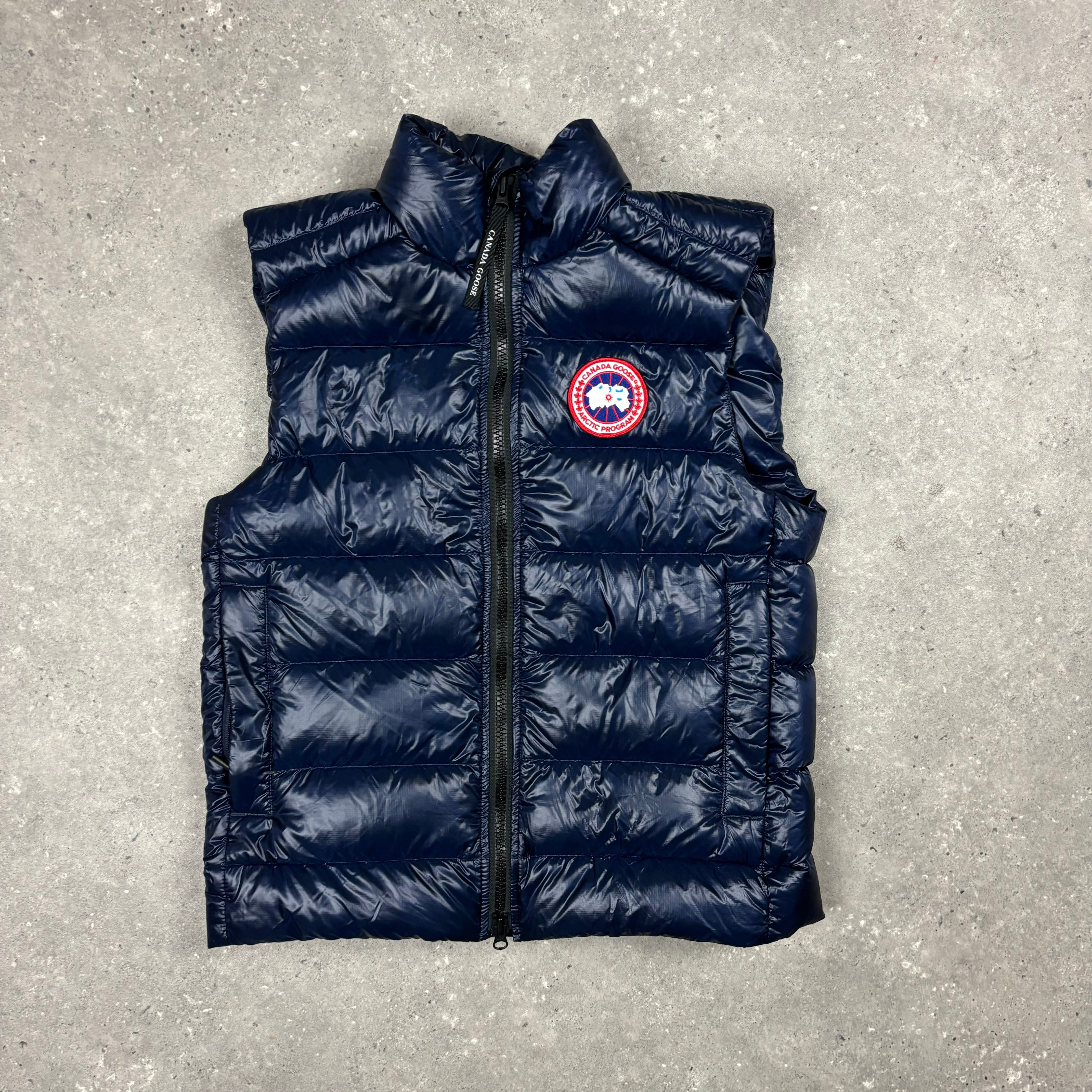 CANADA GOOSE GILET NAVY - (M)