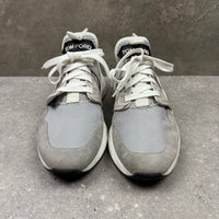 TOM FORD RUNNERS WHITE/GREY - (EU44 / UK10)