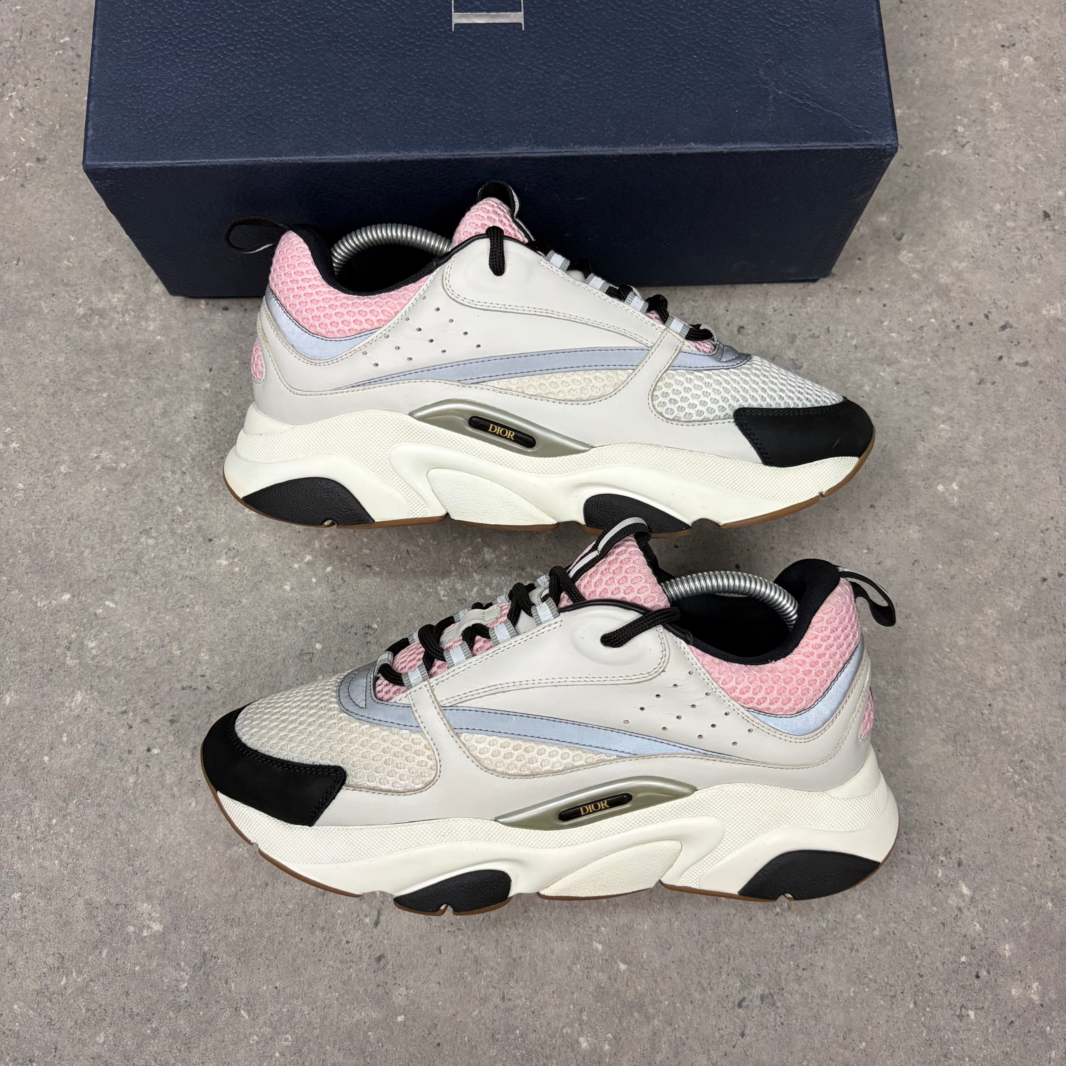 DIOR B22 PINK / WHITE - (EU42 / UK8)