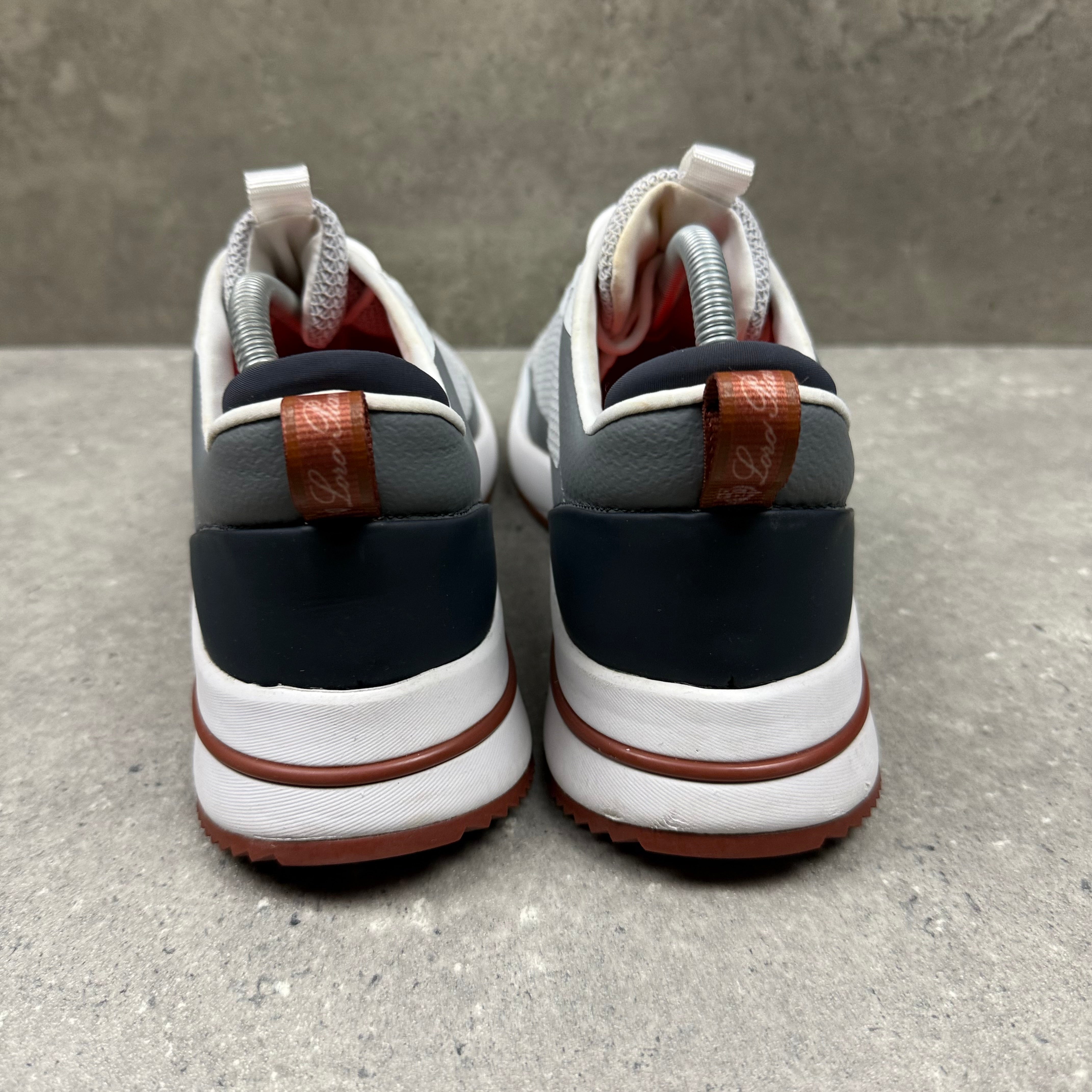 LORO PIANA WEEKEND WALK WHITE - EU40 (FITS UK 7)