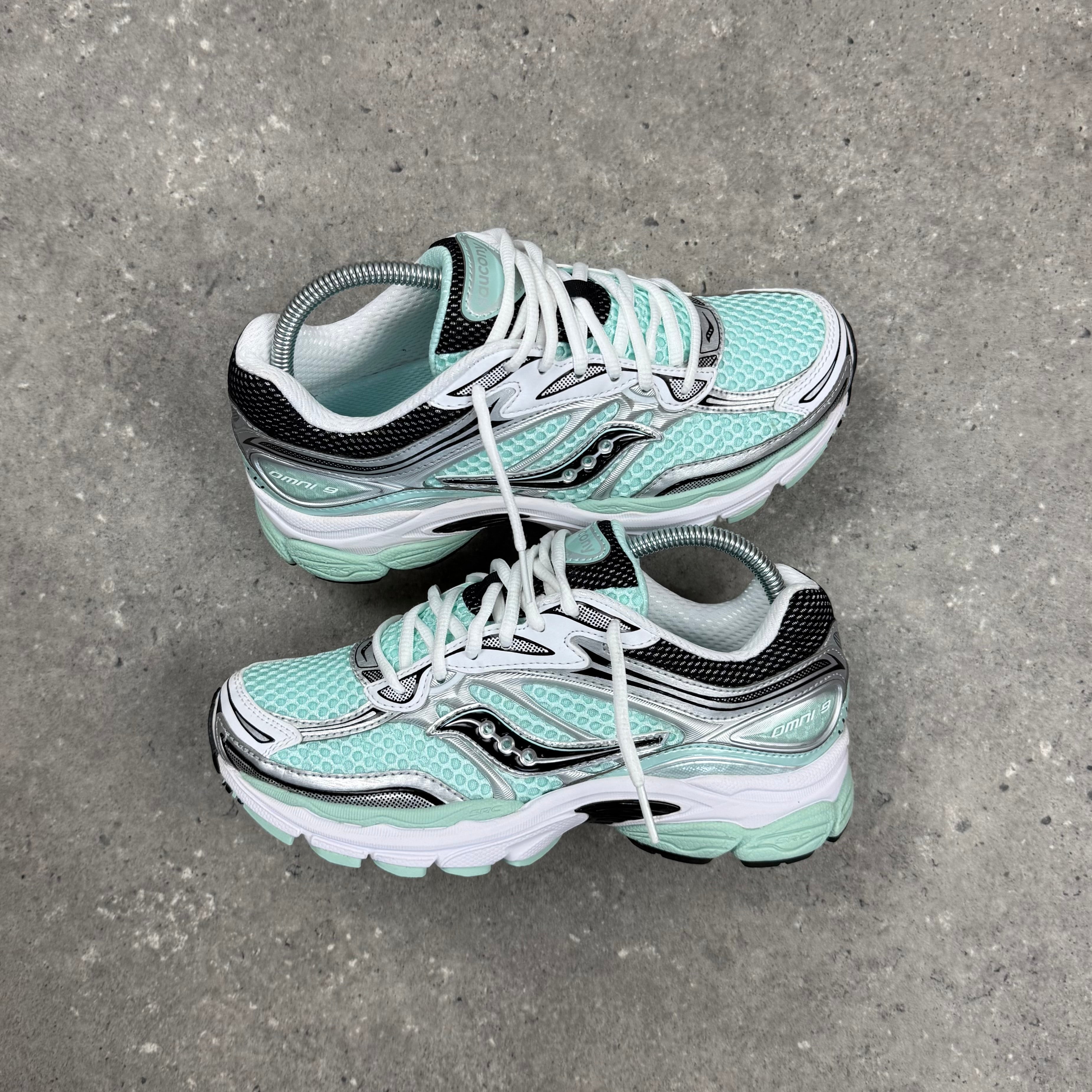 SAUCONY OMNI PRO GRID 9 - AQUA