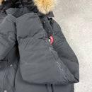 CANADA GOOSE WYNDHAM PARKA BLACK - (L)