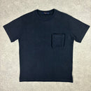 LOUIS VUITTON NAVY MONOGRAM T-SHIRT - (FITS S/M)