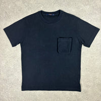 LOUIS VUITTON NAVY MONOGRAM T-SHIRT - (FITS S/M)