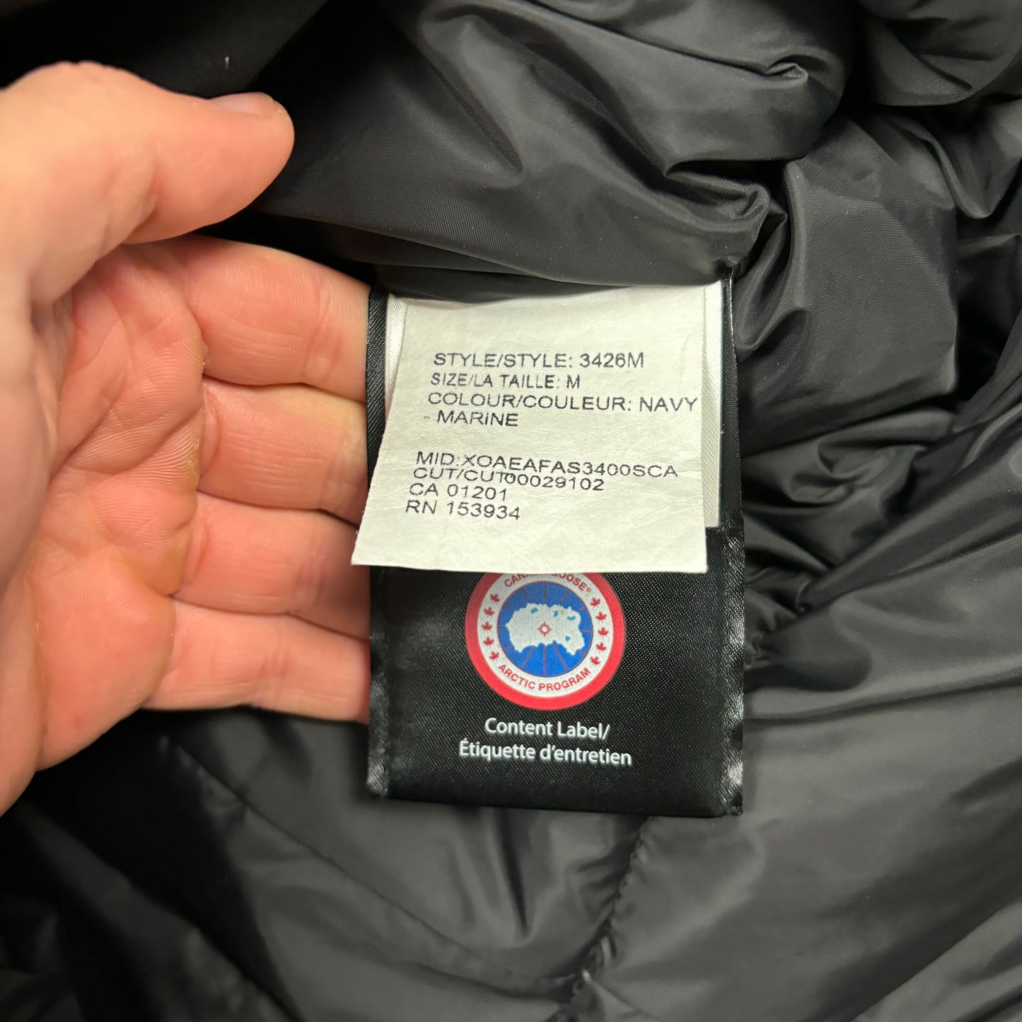 CANADA GOOSE CHATEAU PARKA - MEDIUM