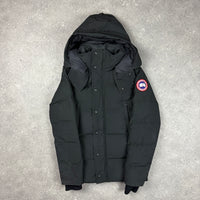 CANADA GOOSE WYNDHAM PARKA BLACK - (XS)