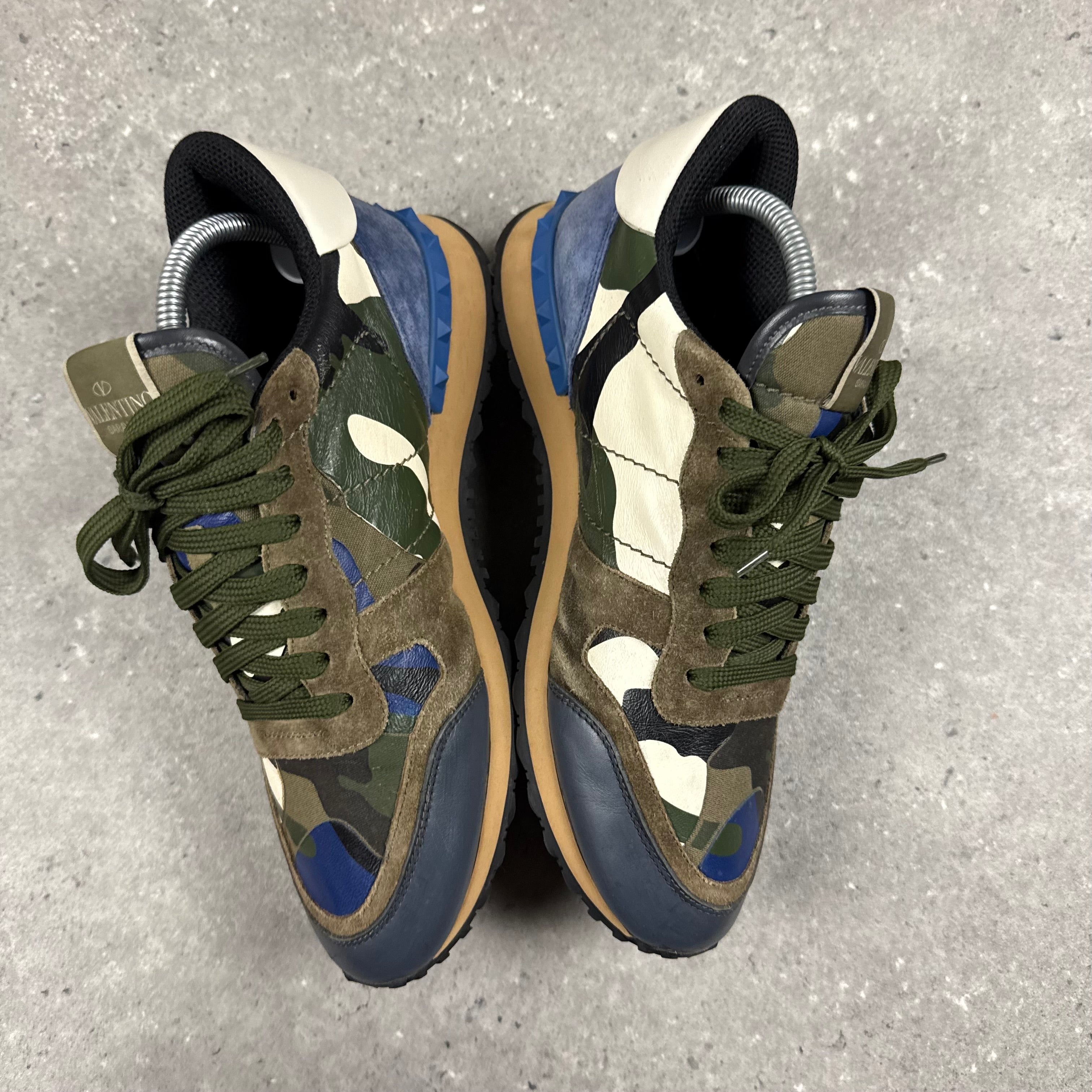 VALENTINO ROCKRUNNER KHAKI - (EU 41 / UK 7)