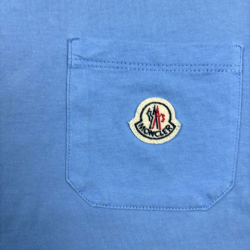 MONCLER BLUE T-SHIRT (FITS S/M)