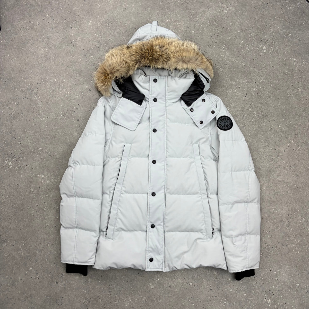 CANADA GOOSE WYNDHAM PARKA SILVER BIRCH - (S)