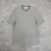 HERMES POCKET T-SHIRT GREY - (S)