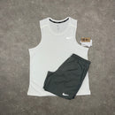 NIKE MILER VEST - WHITE