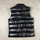 MONCLER TIBB GILET BLACK - 3 (M)