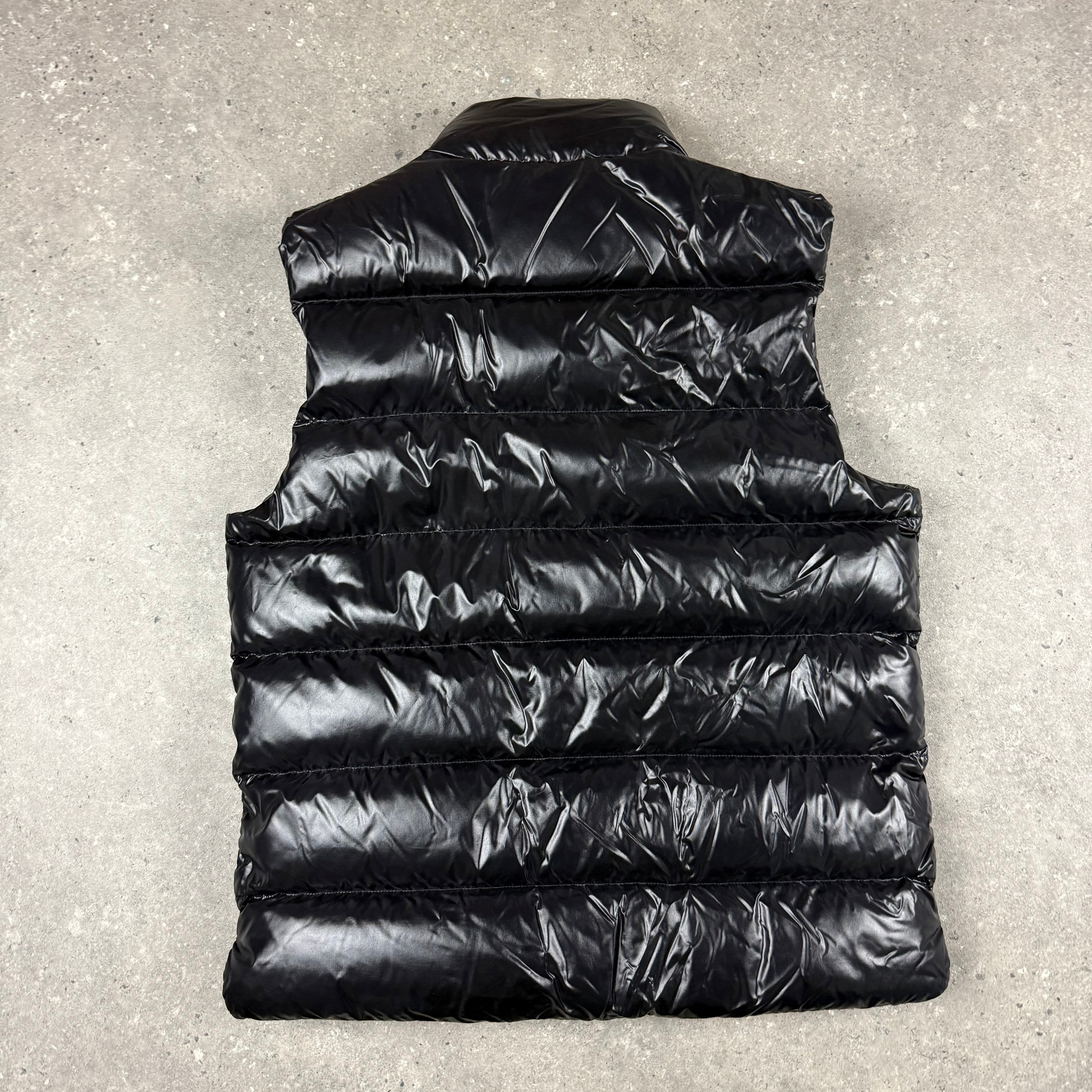 MONCLER TIBB GILET BLACK - 3 (M)