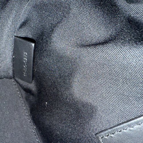 DIOR BLACK CD DIAMOND MESSENGER BAG