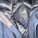 CANADA GOOSE LANGFORD PARKA NAVY BLACK BADGE- (M)
