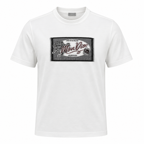 DIOR ATELIER T-SHIRT WHITE - (S)
