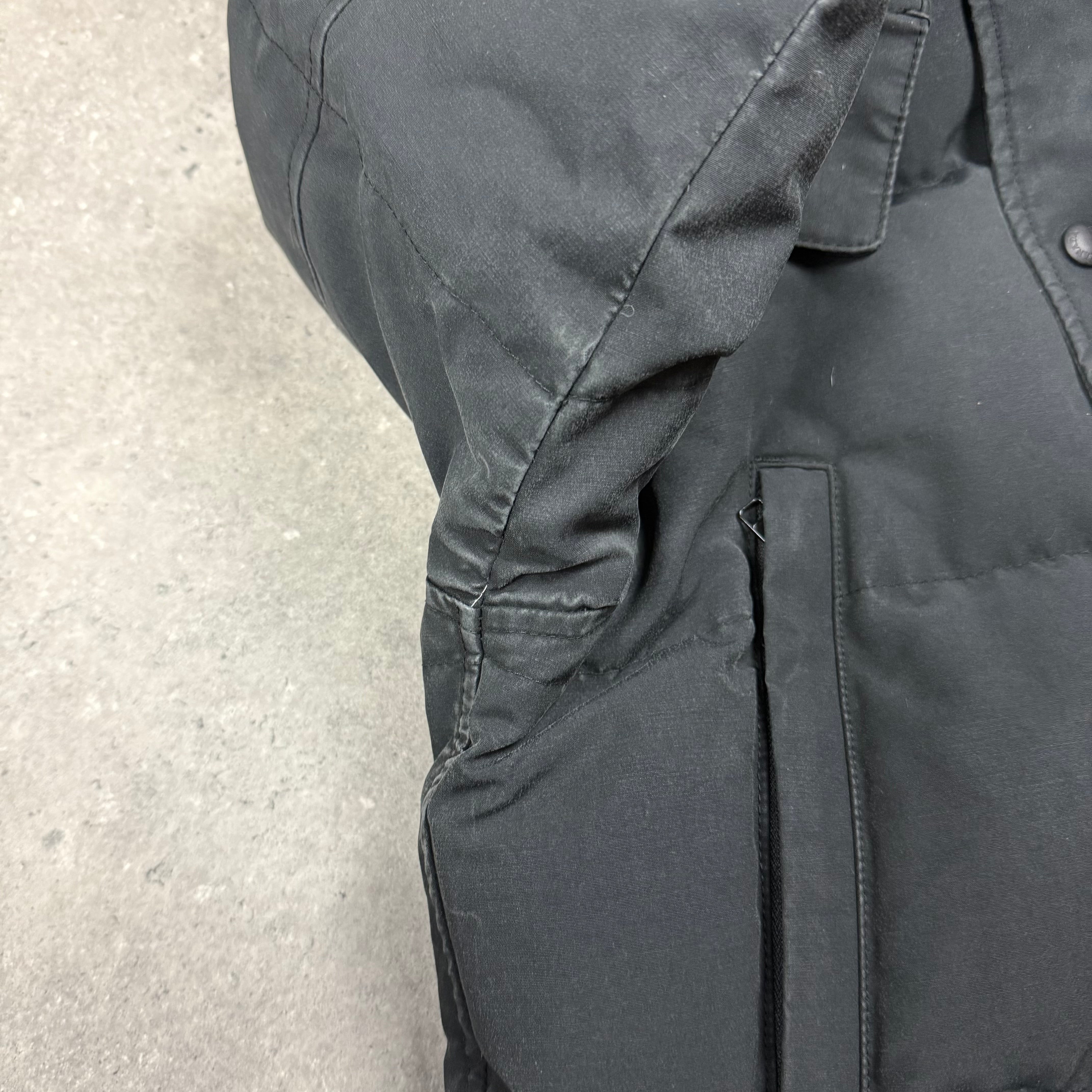 CANADA GOOSE WYNDHAM PARKA BLACK FUSION - (M)