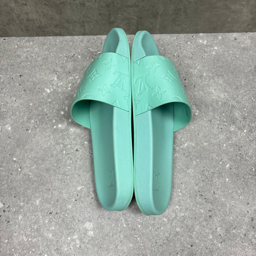 LOUIS VUITTON SLIDERS MINT GREEN - EU41.5 (FITS UK 8.5)