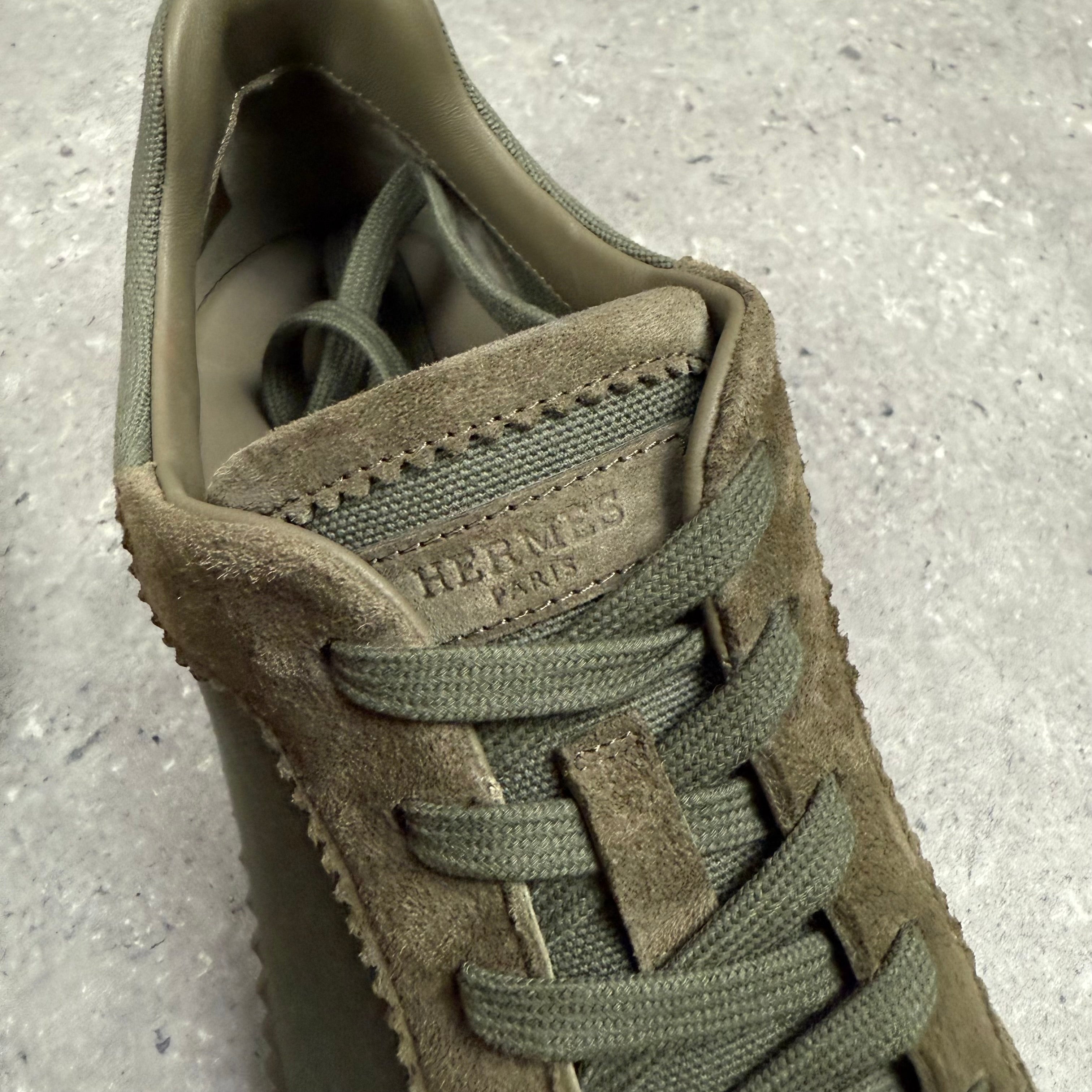 HERMES BOUNCING OLIVE - (EU41 / UK7)