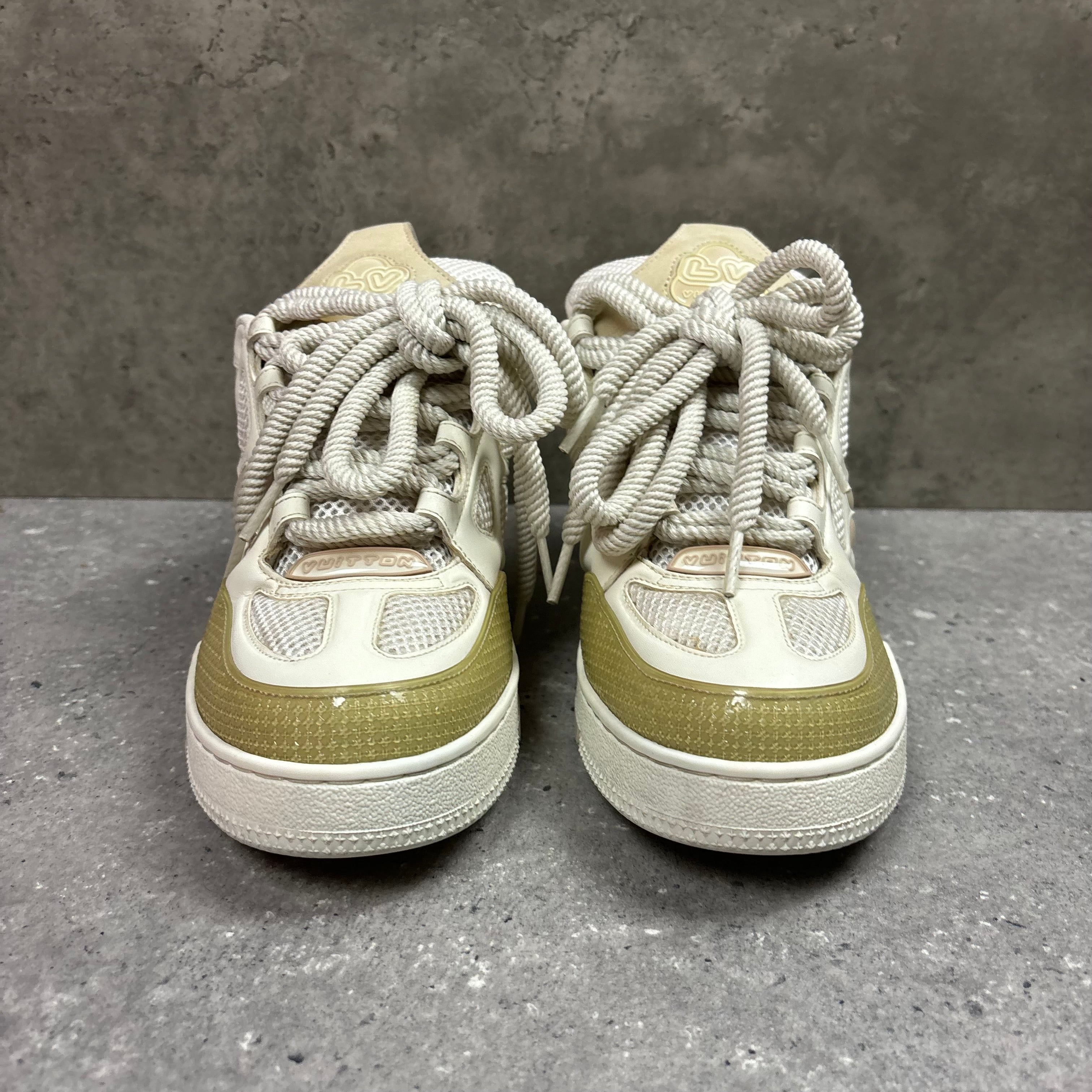 LOUIS VUITTON BEIGE SKATES - EU41.5 (FITS UK 8.5)