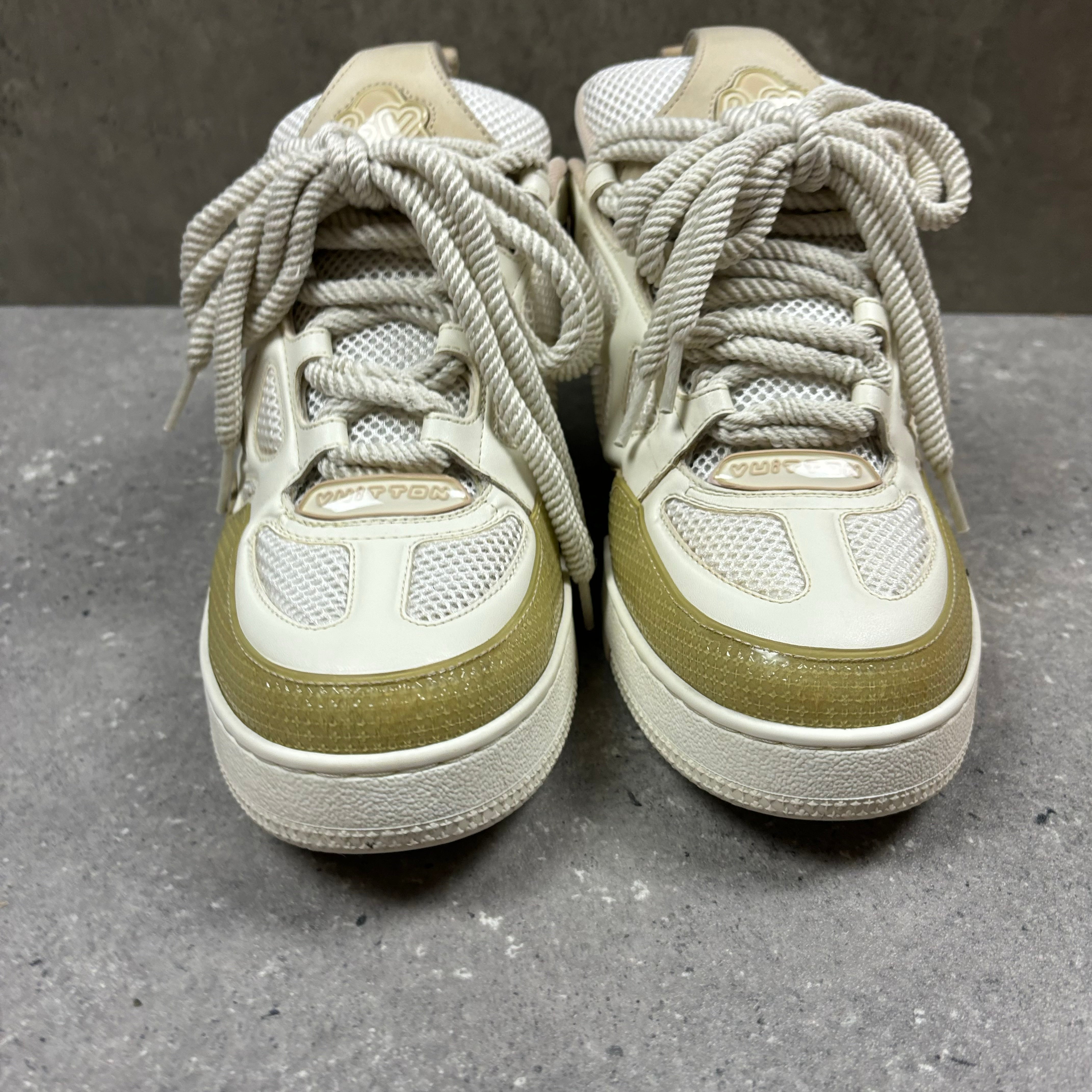 LOUIS VUITTON BEIGE SKATES EU43.5 (FITS UK10.5)