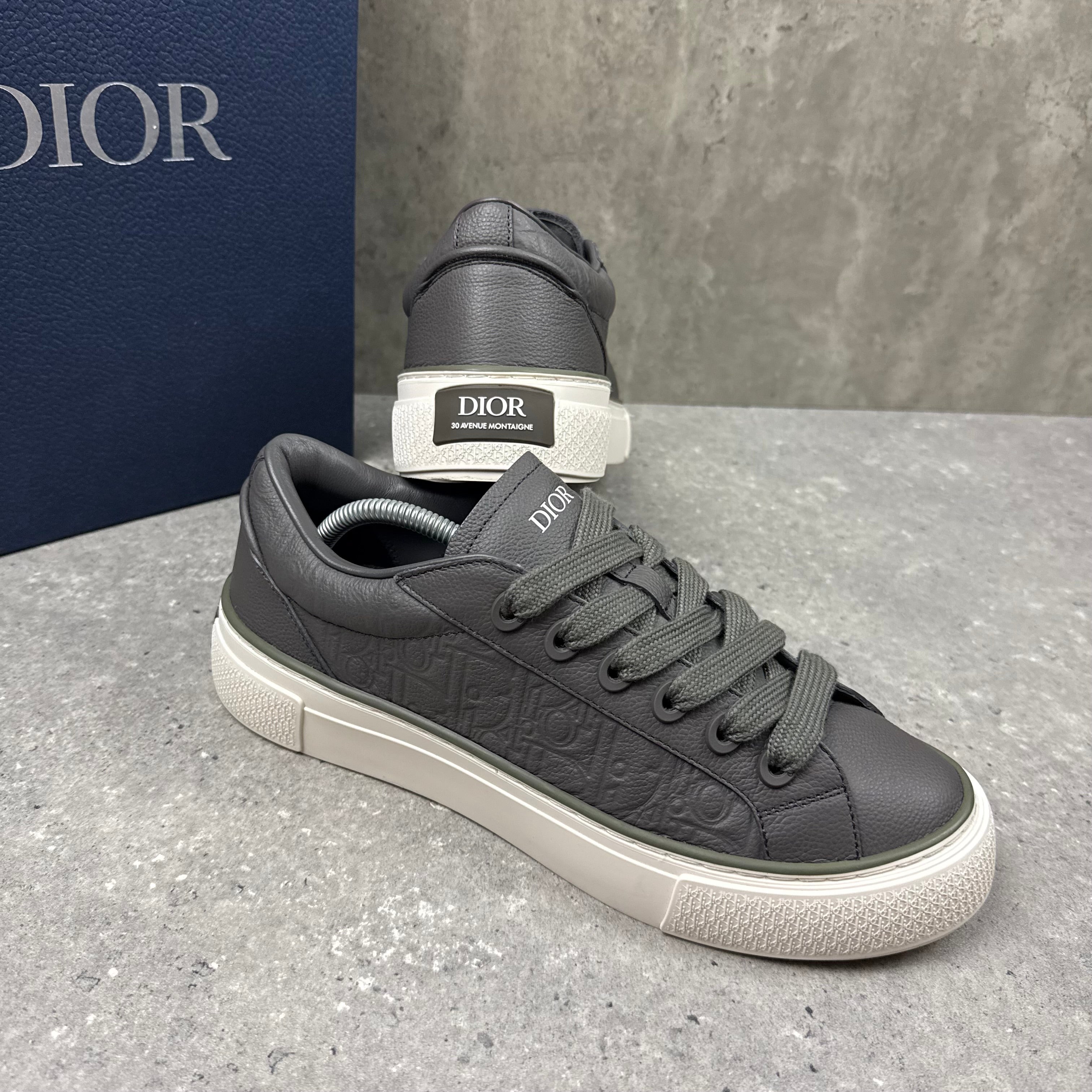 DIOR B33 GREY/WHITE -  (EU43 / UK9)