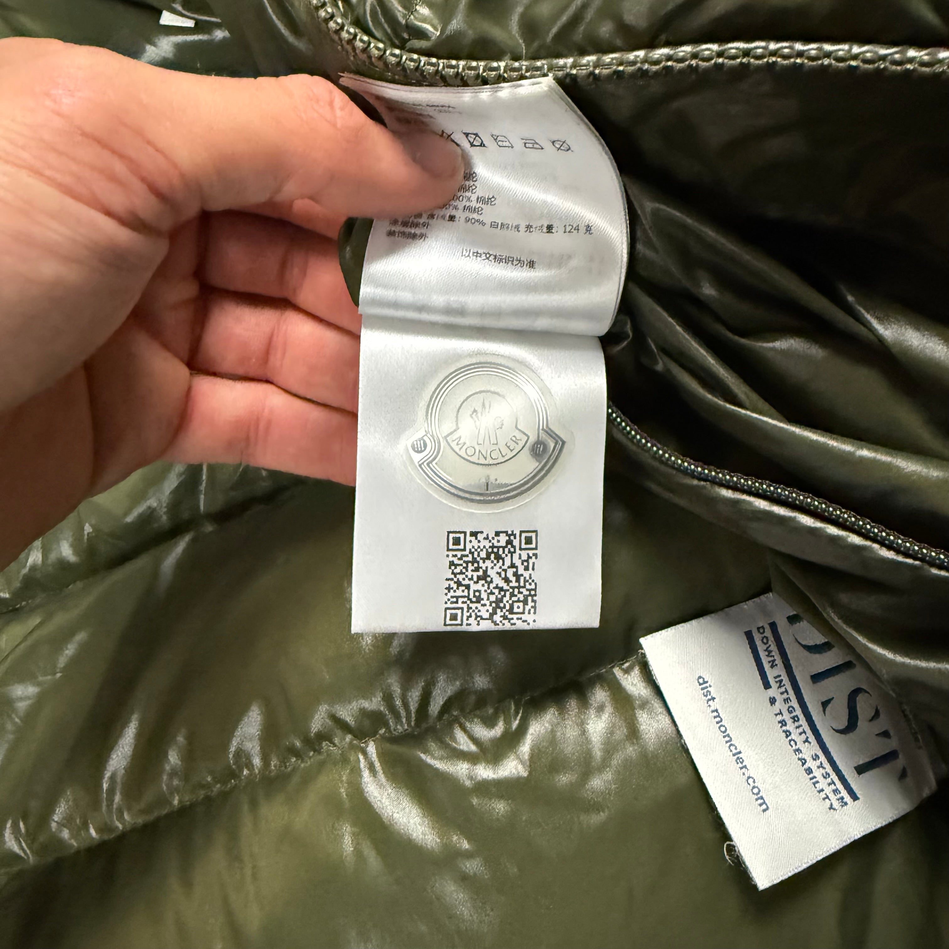 MONCLER CORYDALE JACKET KHAKI - 3 (M)