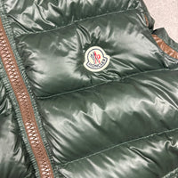 MONCLER KHAKI GILET - (FITS M)