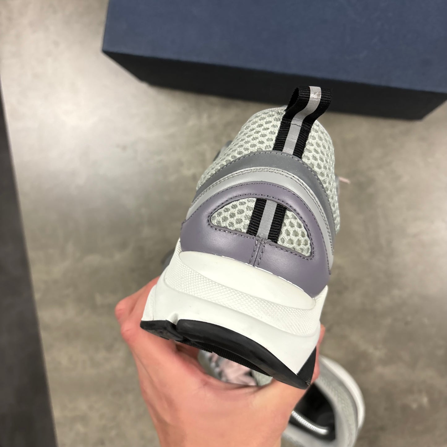 DIOR B22 TRAINERS - GREY (FITS 9.5)