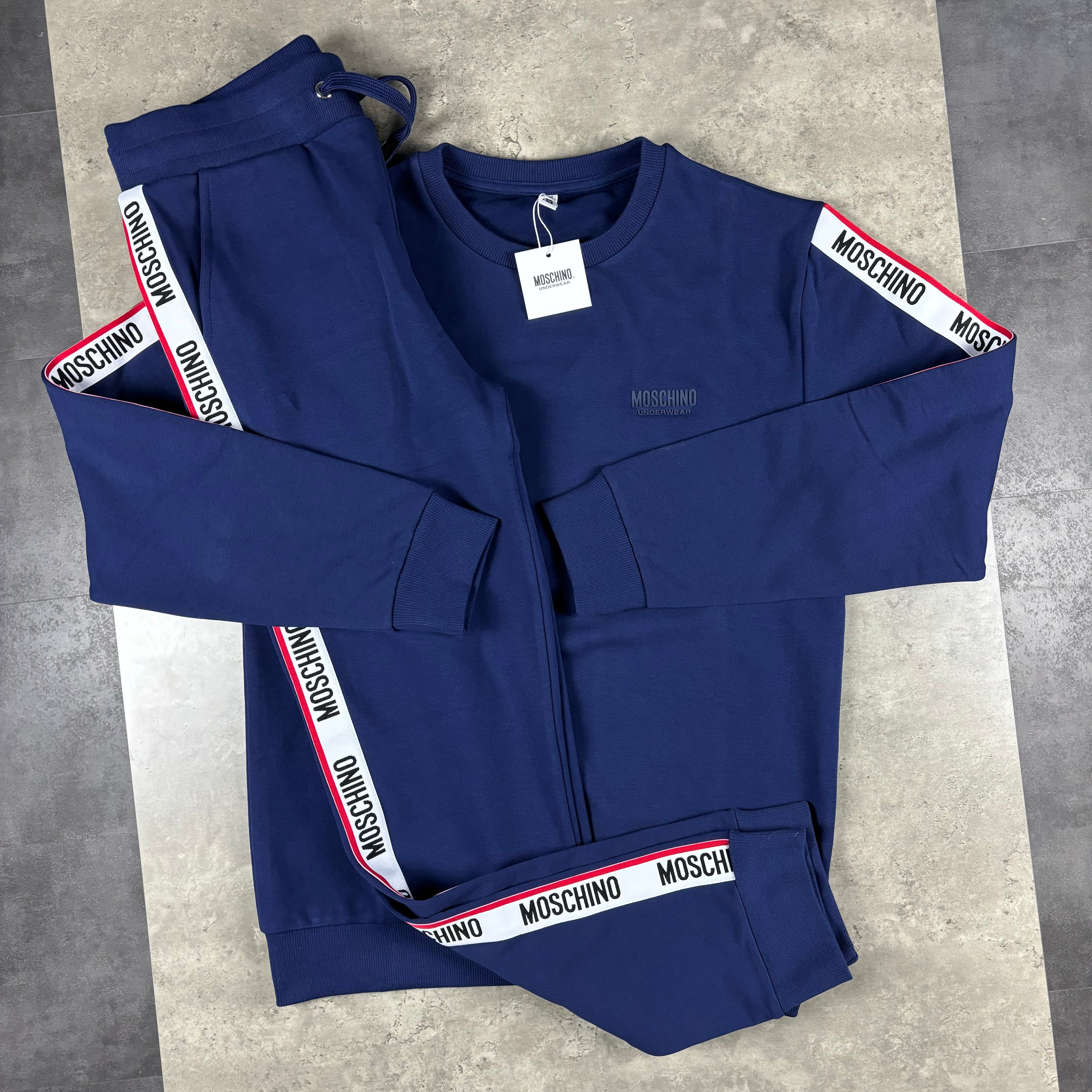 Moschino tracksuit sale on sale