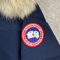 CANADA GOOSE CARSON PARKA ATLANTIC BLUE - (L)