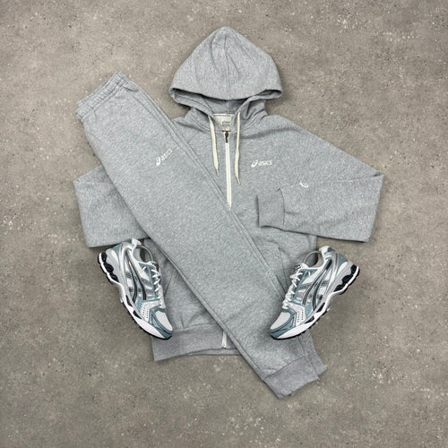 ASICS CLUB FLEECE TRACKSUIT - GREY