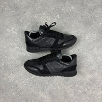 VALENTINO ROCKRUNNER BLACK - (EU42 / UK8)