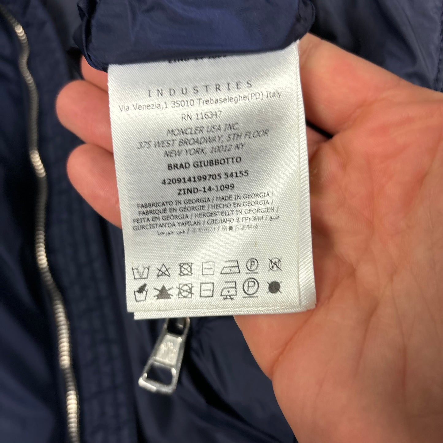 MONCLER BRAD GIUBBOTTO JACKET (FITS M)