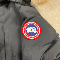 CANADA GOOSE CARSON PARKA NAVY - (S)