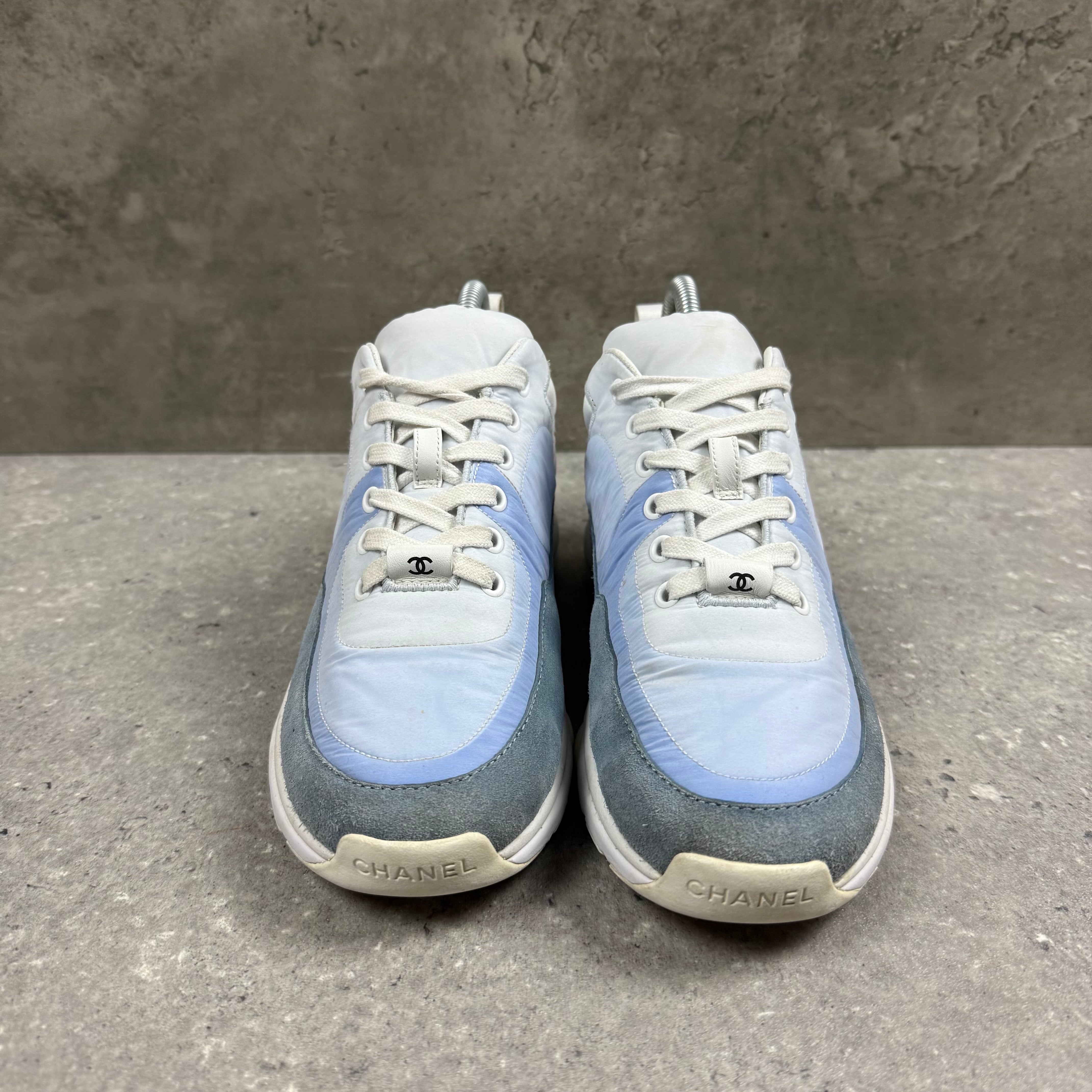 CHANEL RUNNERS LIGHT BLUE -  (EU37 / UK4)